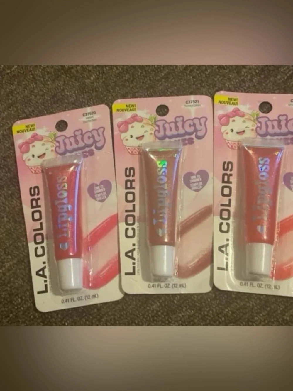 L.A. Colors Juicy Lip Gloss - Rose Nude